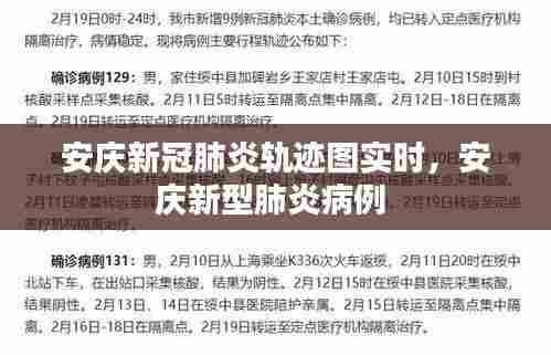 安庆新冠肺炎轨迹图实时，安庆新型肺炎病例 