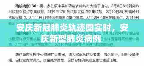 安庆新冠肺炎轨迹图实时,安庆新型肺炎病例
