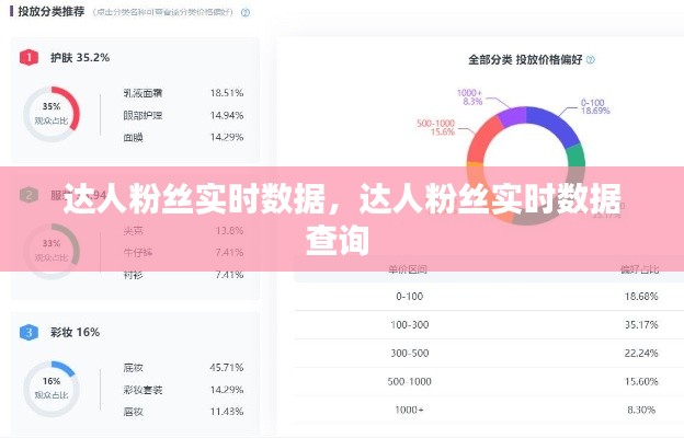 达人粉丝实时数据,达人粉丝实时数据查询