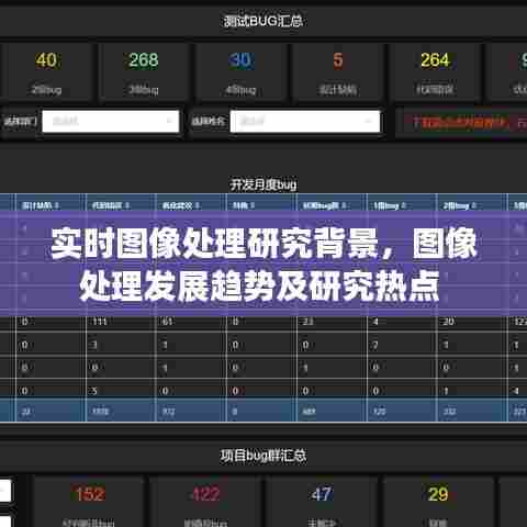 实时图像处理研究背景，图像处理发展趋势及研究热点 