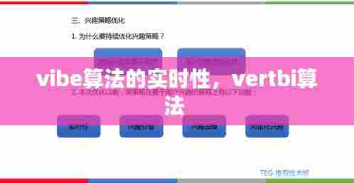 vibe算法的实时性,vertbi算法