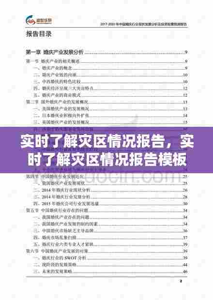 实时了解灾区情况报告,实时了解灾区情况报告模板