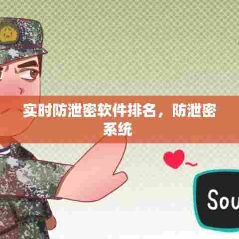 实时防泄密软件排名,防泄密系统