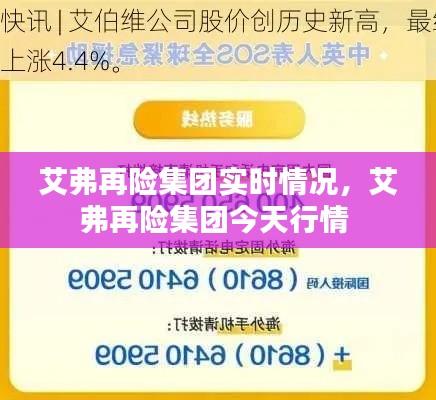艾弗再险集团实时情况,艾弗再险集团今天行情
