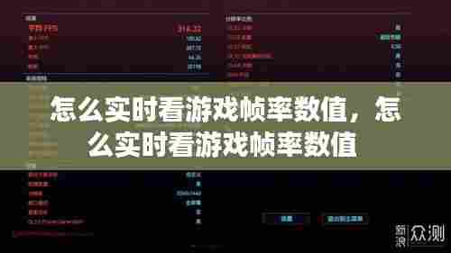 怎么实时看游戏帧率数值,怎么实时看游戏帧率数值