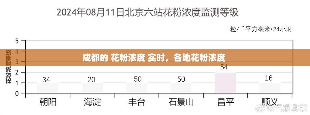 成都的 花粉浓度 实时,各地花粉浓度