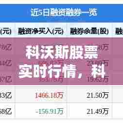 科沃斯股票实时行情,科沃斯股票603486