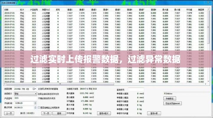 过滤实时上传报警数据,过滤异常数据