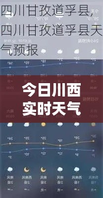 今日川西实时天气,今日川西实时天气预报查询