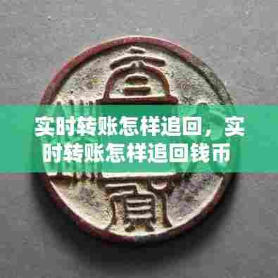 实时转账怎样追回，实时转账怎样追回钱币 