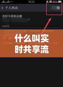 什么叫实时共享流量包啊,实时共享什么意思