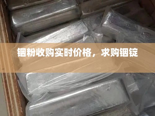 铟粉收购实时价格,求购铟锭