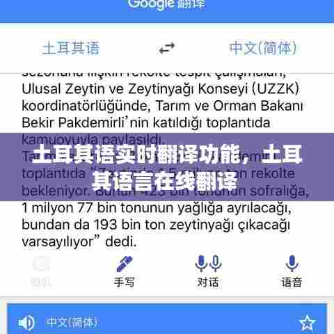 土耳其语实时翻译功能，土耳其语言在线翻译 
