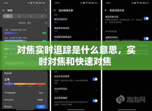 对焦实时追踪是什么意思,实时对焦和快速对焦