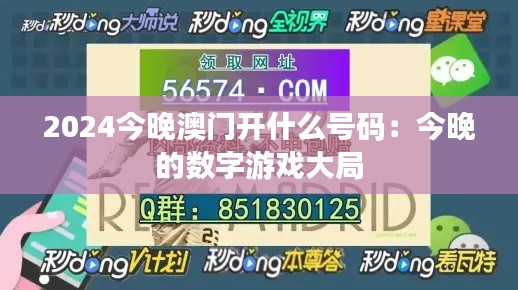 2024今晚澳门开什么号码:今晚的数字游戏大局