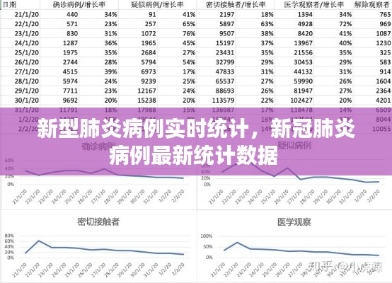 新型肺炎病例实时统计,新冠肺炎病例最新统计数据