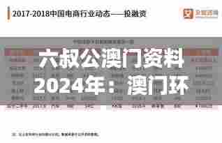 六叔公澳门资料2024年:澳门环境可持续性发展报告