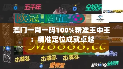 澳门一肖一码100%精准王中王:精准定位成就卓越