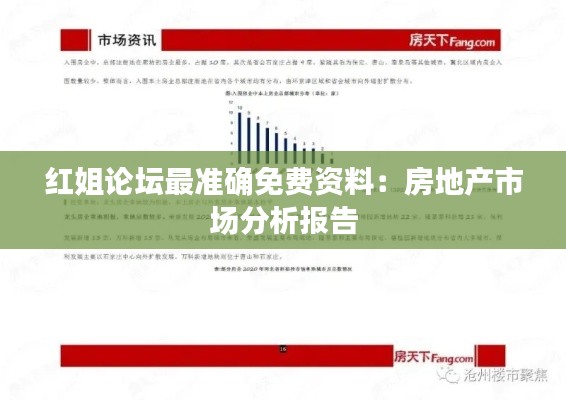 红姐论坛最准确免费资料:房地产市场分析报告