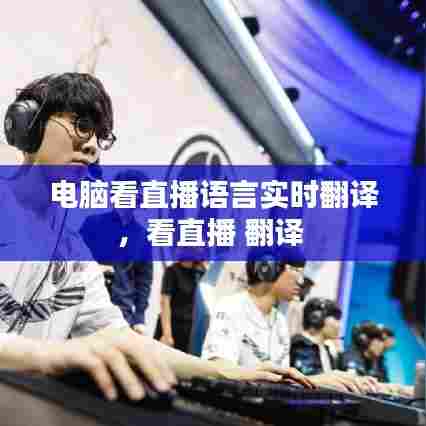 电脑看直播语言实时翻译,看直播 翻译