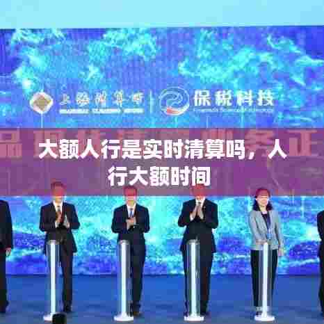 大额人行是实时清算吗，人行大额时间 