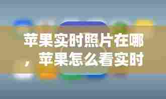 苹果实时照片在哪，苹果怎么看实时照片 