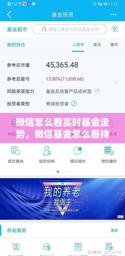 微信怎么看实时基金走势，微信基金怎么看持有天数 