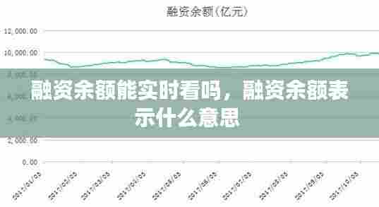 融资余额能实时看吗,融资余额表示什么意思