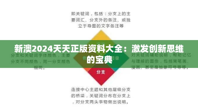 新澳2024天天正版资料大全:激发创新思维的宝典