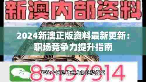 2024新澳正版资料最新更新：职场竞争力提升指南