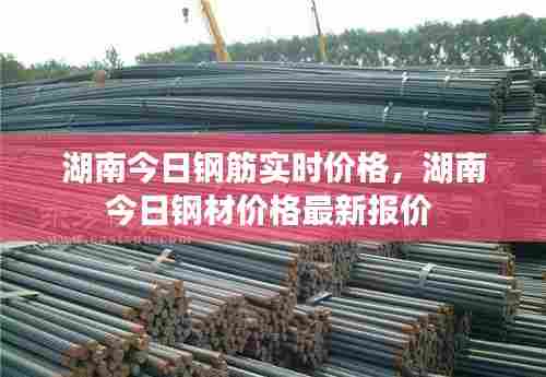 湖南今日钢筋实时价格，湖南今日钢材价格最新报价 