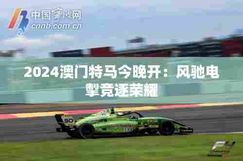 2024澳门特马今晚开:风驰电掣竞逐荣耀