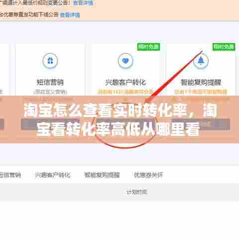 淘宝怎么查看实时转化率,淘宝看转化率高低从哪里看