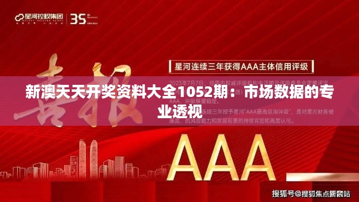 新澳天天开奖资料大全1052期：市场数据的专业透视