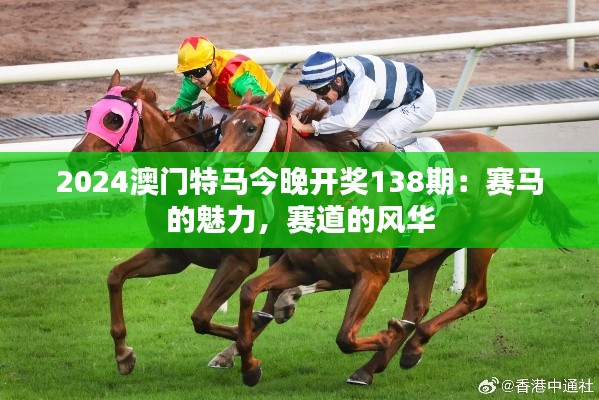 2024澳门特马今晚开奖138期:赛马的魅力,赛道的风华