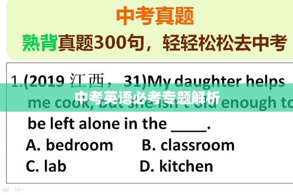 中考英语必考专题解析