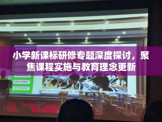 小学新课标研修专题深度探讨,聚焦课程实施与教育理念更新