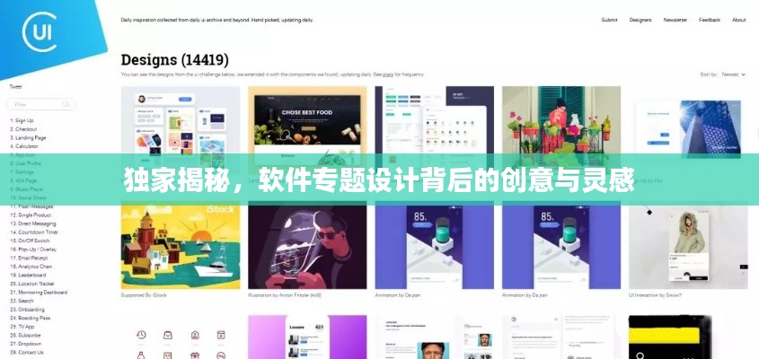独家揭秘,软件专题设计背后的创意与灵感