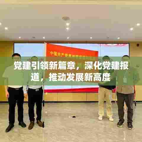 党建引领新篇章,深化党建报道,推动发展新高度