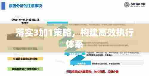 落实3加1策略,构建高效执行体系