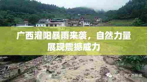 广西灌阳暴雨来袭,自然力量展现震撼威力