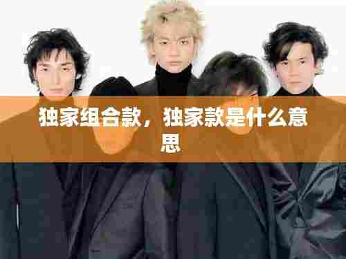 独家组合款,独家款是什么意思