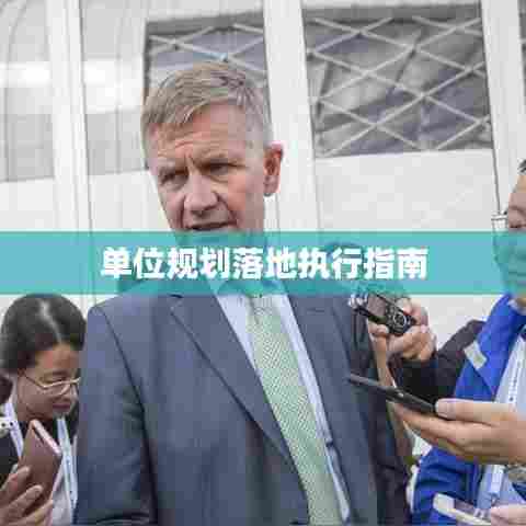 单位规划落地执行指南