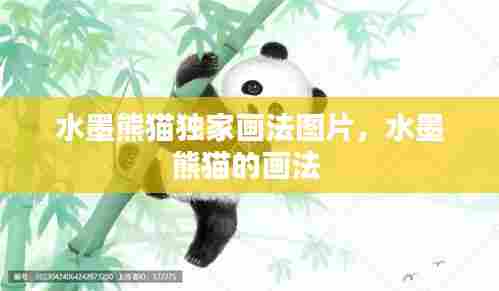 水墨熊猫独家画法图片，水墨熊猫的画法 