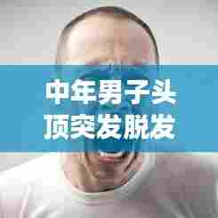 中年男子头顶突发脱发危机,揭秘男性脱发问题,守护头顶健康