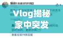 Vlog揭秘家中突发事件,生活的真实情感与不确定性记录
