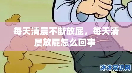 每天清晨不断放屁，每天清晨放屁怎么回事 