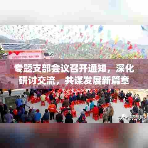专题支部会议召开通知,深化研讨交流,共谋发展新篇章