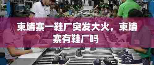 柬埔寨一鞋厂突发大火，柬埔寨有鞋厂吗 