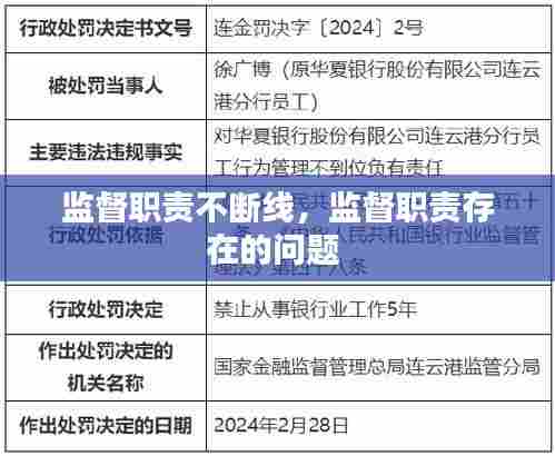 监督职责不断线,监督职责存在的问题